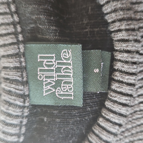 Wild Fable Gray Ribbed Long Sleeve Top - Picture 7 of 9